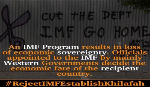 Wilayah Pakistan: Campaign to call on Muslims to reject the International Monetary Fund