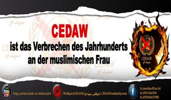 Kampagne: CEDAW ist das Verbrechen des Jahrhunderts an die muslimischen Frauen!