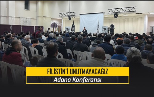 Türkiye: Filistin&#039;i Unutmayacağız Konferansı - Adana