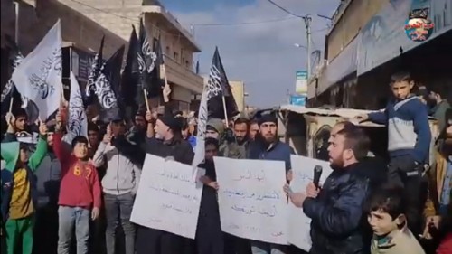 Suriye Vilayeti: Killi’de Gösteri; &quot;Karar Geri Alınmadan Uzlaşmalar Düşmez!&quot;