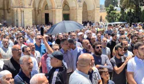 UPDATED The Blessed Land - Palestine Stand in Al-Aqsa Mosque  The Betrayal of the Heinous Muslim Rulers and the Defiance of the Worshipers of Cows against the Sanctity of Rasool Allah (saw)