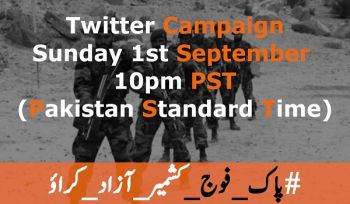 Wilaya Pakistan: Twitter-Kampagne