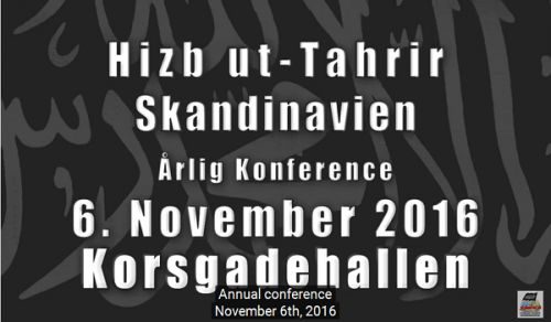 Hizb ut Tahrir Skandinavien: Jahreskonferenz 2016 in Kopenhagen, Dänemark